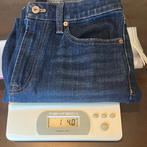 Talbots Flawless Fit Jeans NWT Size 6 Women’s Classic Stretch StretchDenim Blue - Picture 8 of 9